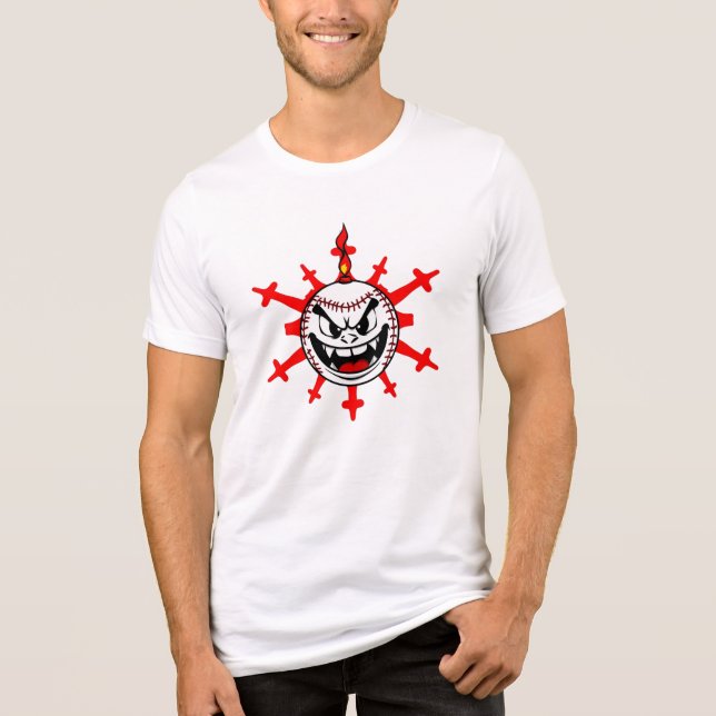 Camiseta Fiery Fury Baseball Bomb (Frente)