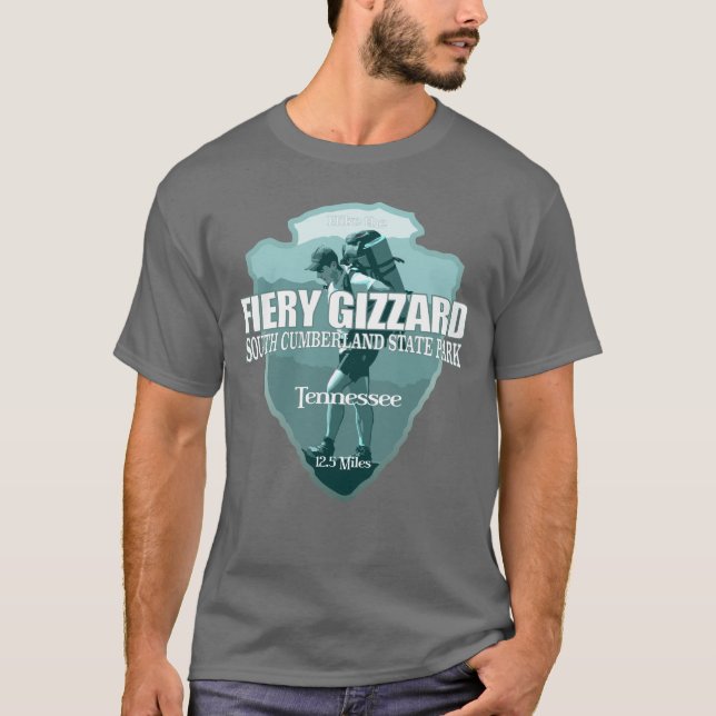 Camiseta Fiery Gizzard (ponta de seta T) (Frente)
