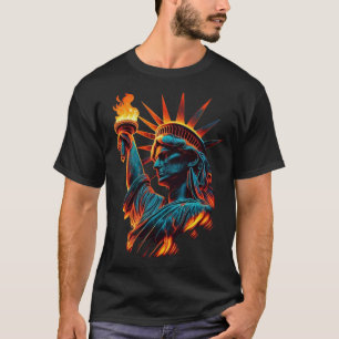 Camiseta Fiery Liberty