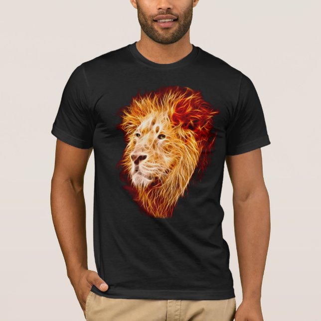 Camiseta Fiery Lion (Frente)