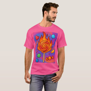 Camiseta Fiery Lollipop