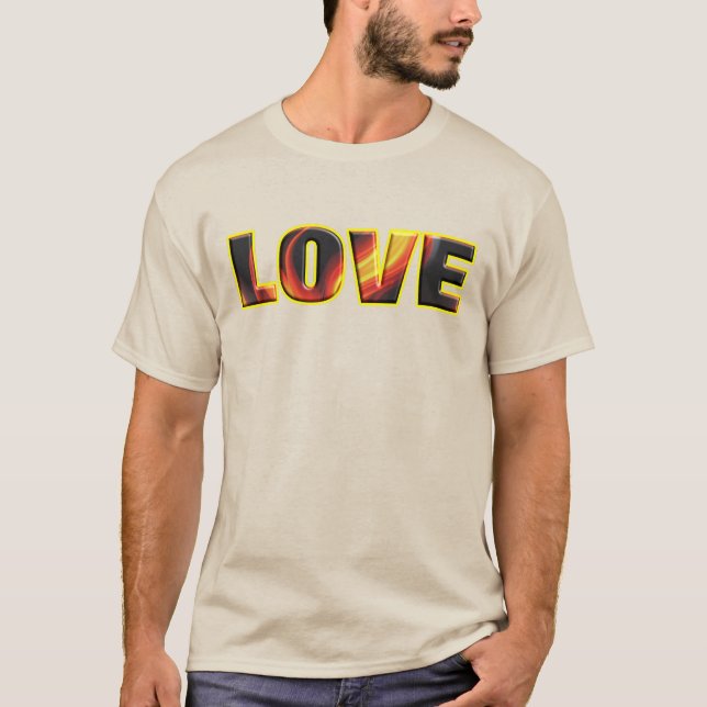 CAMISETA FIERY LOVE (Frente)