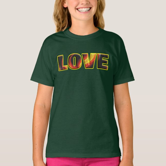 CAMISETA FIERY LOVE (Frente)