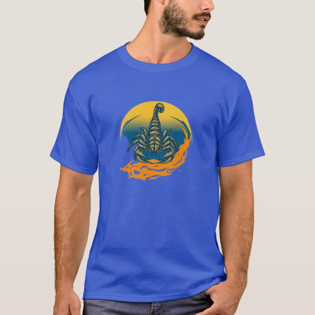 Camiseta Fiery Lunar Scorpion (Frente)