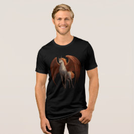 Camiseta Fiery-Winged Unicorn Pegasus Hybrid