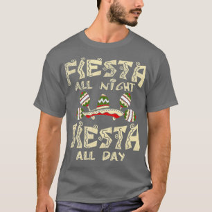 Camiseta Fiesta A Noite Toda Cinco Mexicanos de Mayo Funny