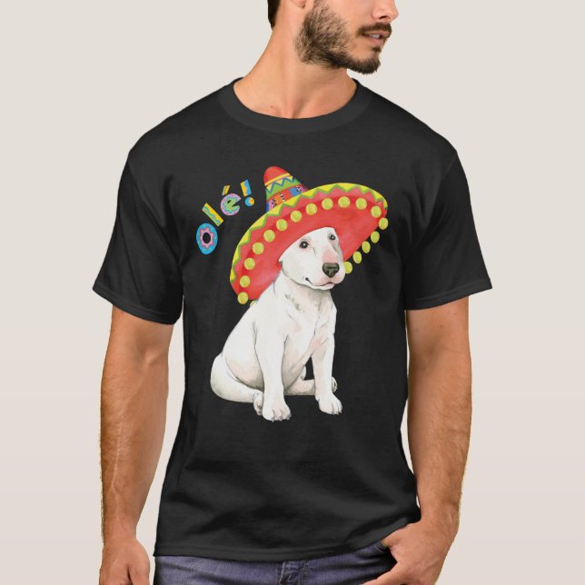 Camiseta Fiesta Bull Terrier (Frente)
