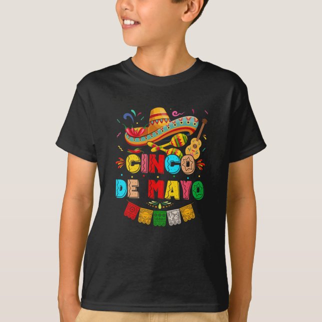 Camiseta Fiesta Cinco de Mayo (Frente)