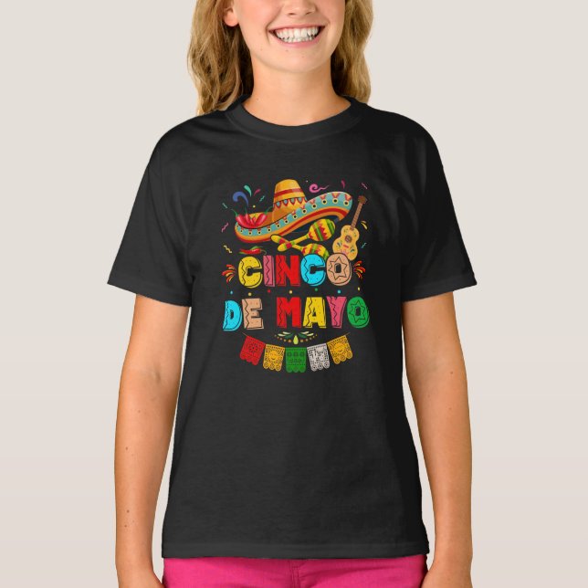 Camiseta Fiesta Cinco de Mayo (Frente)
