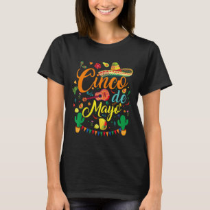 Camiseta Fiesta Cinco De Mayo Funny Partido Mexicano 5 De M
