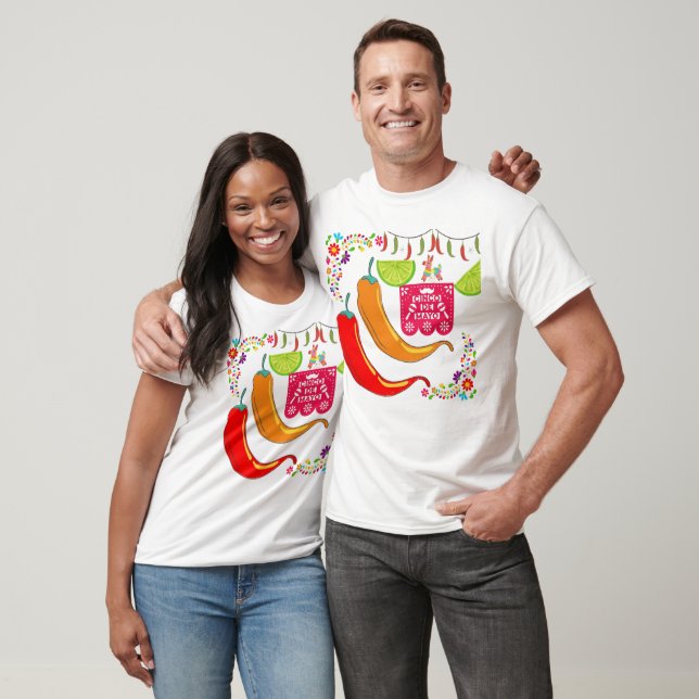 Camiseta Fiesta Flame Spirit branco (Unissex)