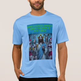 Camiseta Fiesta Infernal: Cristo y el Metal