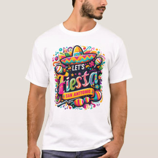 Camiseta Fiesta San Antonio Texas Cinco De Mayo Lets Fiesta