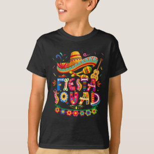 Camiseta Fiesta Squad Cinco De Mayo Festa Mexicana