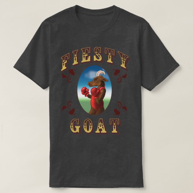 Camiseta Fiesty Goat  (Frente do Design)