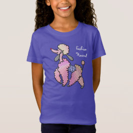 Camiseta Fifi Poodle - Francês Fashion Hound Personalizado