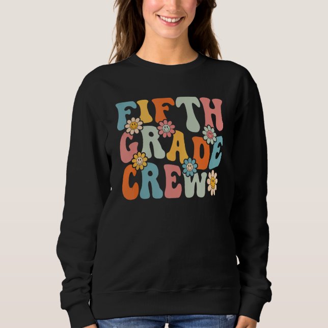 Camiseta Fifth Grade Crew  Back To School Teachers Students (Frente)