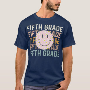 Camiseta Fifth Grade Vintage Retro 5th Grade Back To School