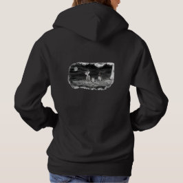 Camiseta Fig & Blinky Graveyard Ladies Black Capuz