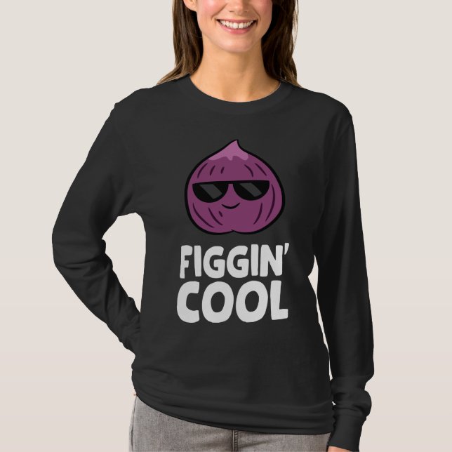 Camiseta Fig Pun Figgin Legal Love Figs (Frente)