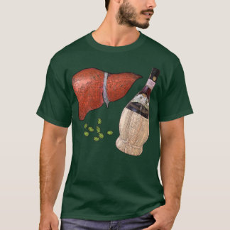 Camiseta fígado, feijão de fava e um bom chianti