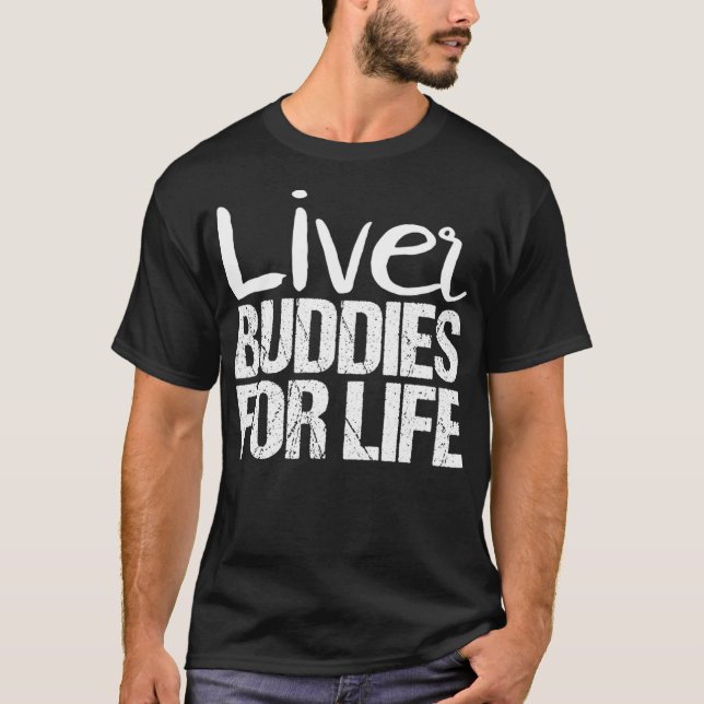 Camiseta Fígado Transplantado Amigos para a Vida (Frente)
