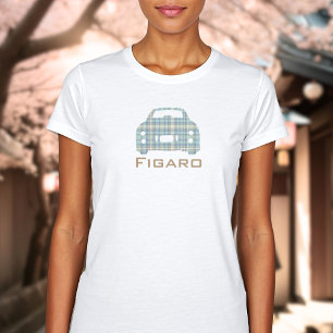 Camiseta Figarations Figaro McFig Tartan Car