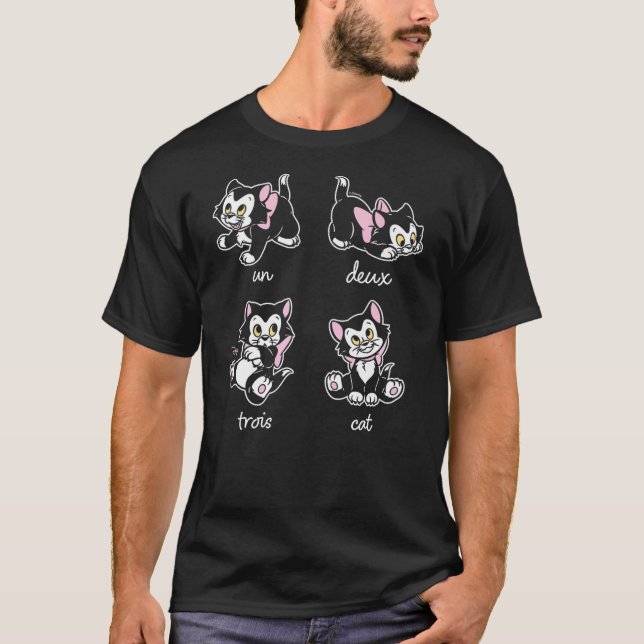 Camiseta Figaro - Un Deux Trois Cat (Frente)