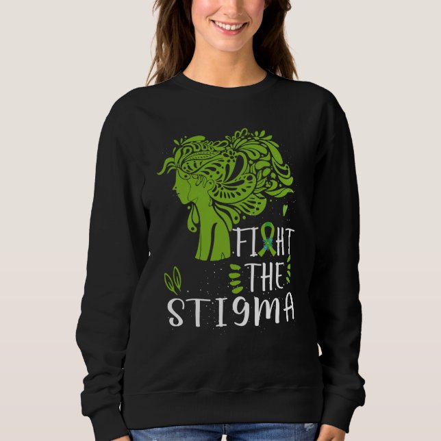 Camiseta Fight The Stigma Mental Health Awareness (Frente)