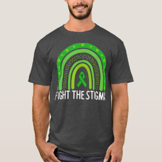 Camiseta Fight The Stigma Mental Health Awareness Month Gre