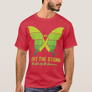 Camiseta Fight The Stigma, Raise Awareness Of Mental Health