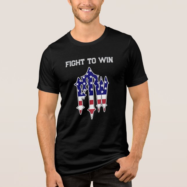 Camiseta FIGHT TO WIN - Logo Shirt (Frente)