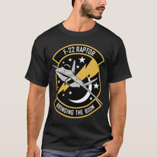 Camiseta Fighter Jet Hoodie - Raptor F-22
