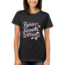 "Fighter. Survivor. Warrior." Breast Cancer Awaren