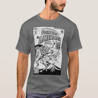 Camiseta 'Fighting American' dos anos 1950