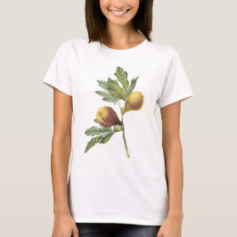 Camiseta figo (violacea do Ficus) por Redouté
