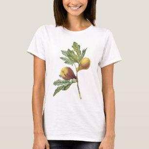 Camiseta figo (violacea do Ficus) por Redouté