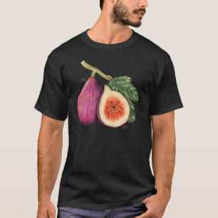 Camiseta Figos Botânicos Engraçados