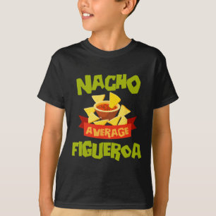 Camiseta Figueroa Não Médio Personalizado de Aniversário Di