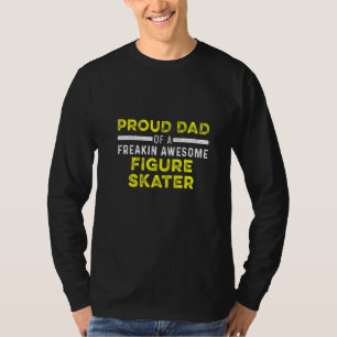 Camiseta Figura 1 - Equipe 1 do Skate de Patinação no Gelo