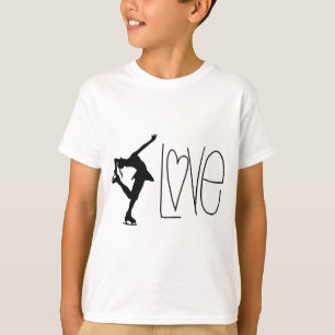 Camiseta Figura amor do patinador