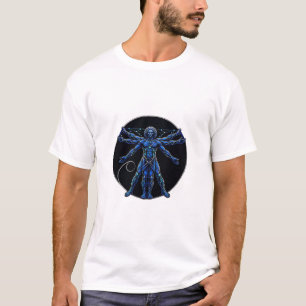 Camiseta Figura Cósmica Vitruviana FORA DO ESPAÇO
