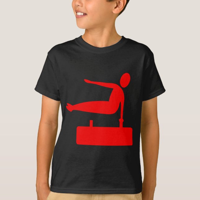 Camiseta Figura de compartimentação - Vermelho (Frente)