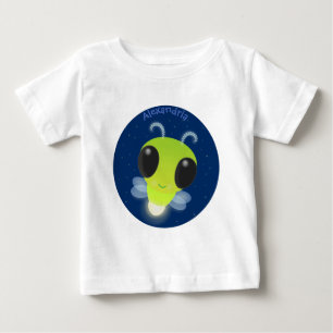 Camiseta Figura de desenho animado com inseto brilhante ver