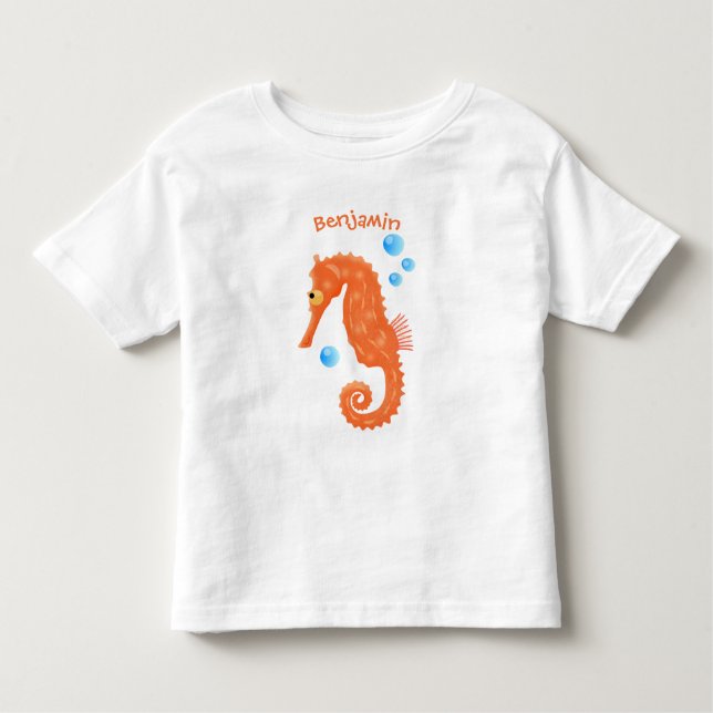 Camiseta Figura de desenho animado das bolhas de laranja-ac (Frente)