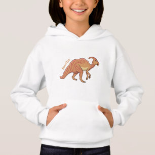 Camiseta Figura de desenho animado do dinossauro do parasau