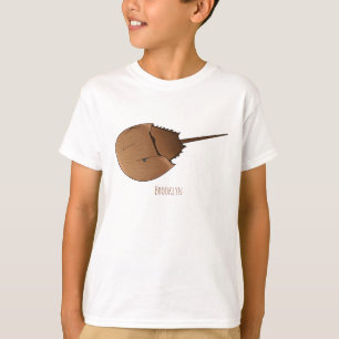 Camiseta Figura de desenho animado em ferradura