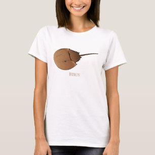 Camiseta Figura de desenho animado em ferradura