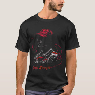 Camiseta Figura de Tipografia Força Silenciosa