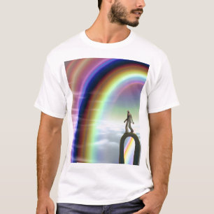 Camiseta Figura Misteriosa no Portal Inter-Dimensional